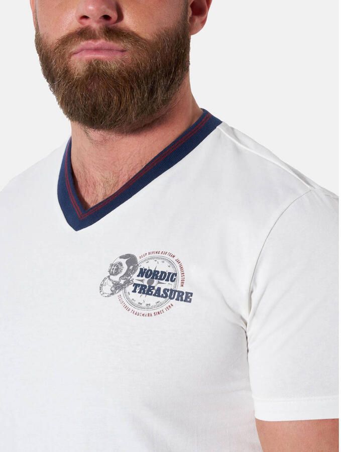 Jan Vanderstorm T-shirt Plus Size zwart - Foto 3