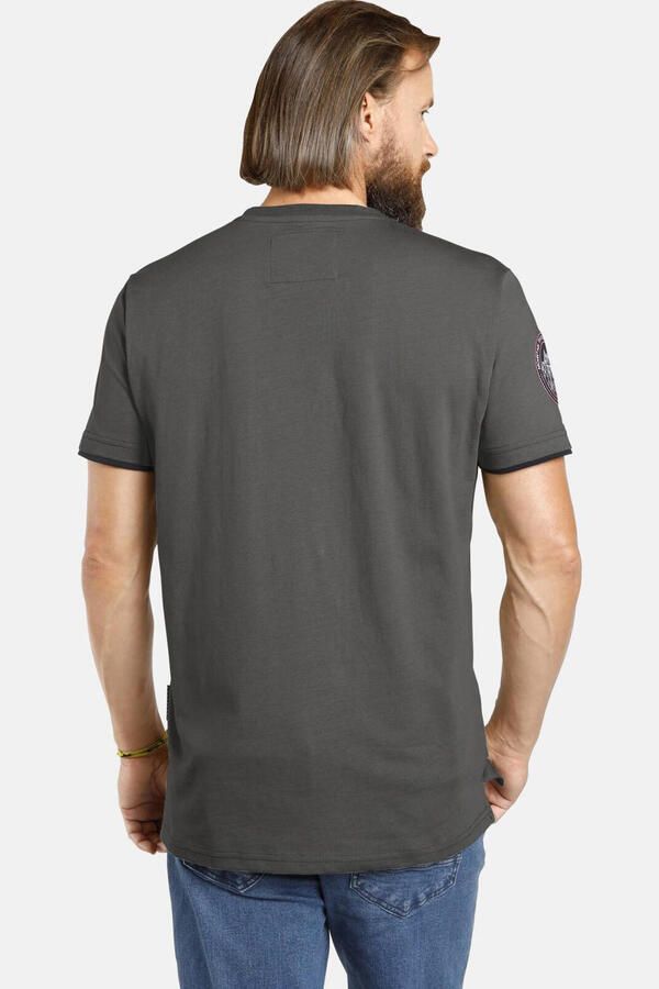 Jan Vanderstorm T shirt SÖLVE robuuste katoen jersey - Foto 2