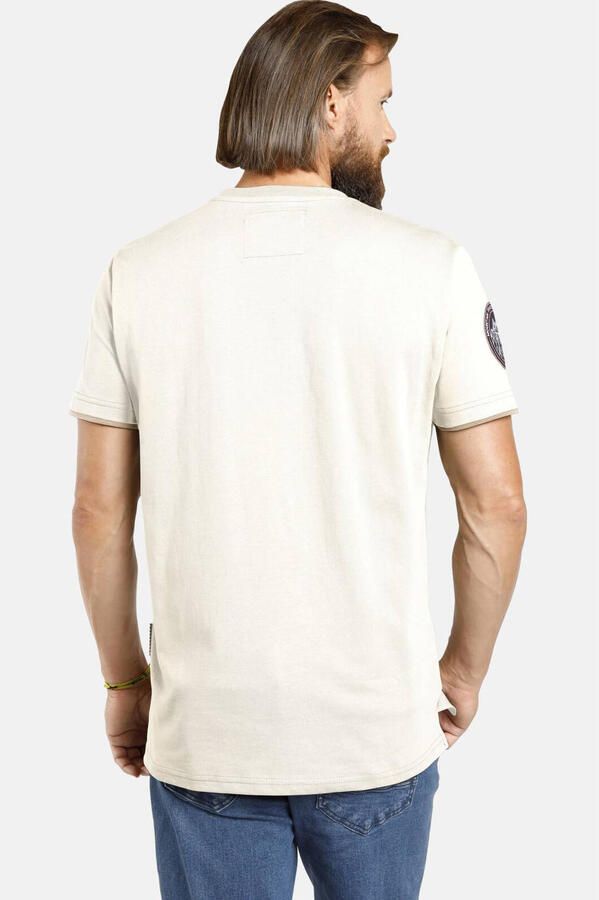 Jan Vanderstorm T shirt SÖLVE robuuste katoen jersey - Foto 2