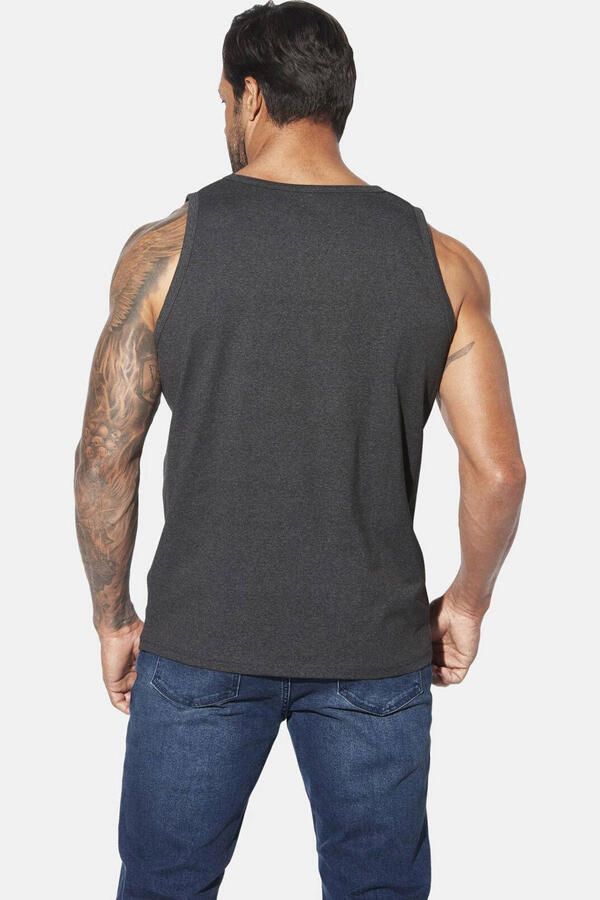 Jan Vanderstorm tanktop grijs - Foto 3