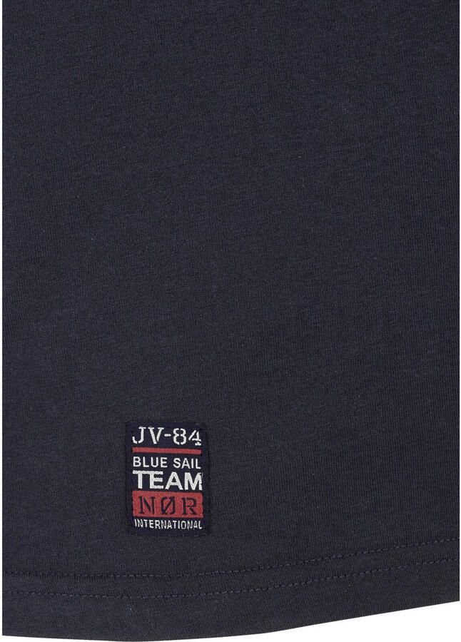 Jan Vanderstorm TERNO loose T-shirt Plus Size donkerblauw - Foto 2
