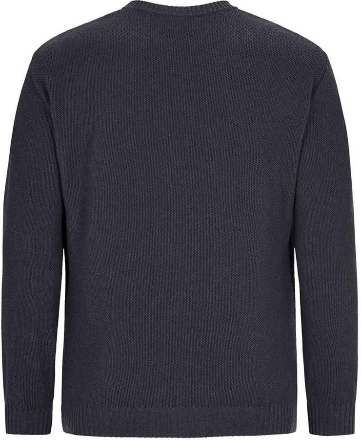Jan Vanderstorm Gebreide trui ALBREKT Basic in katoenbreisel mix