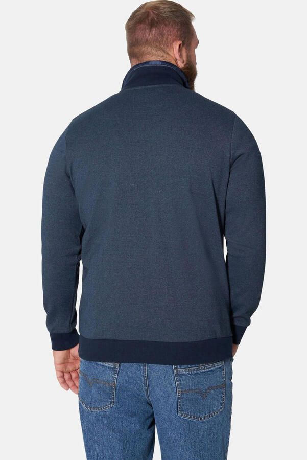 Jan Vanderstorm trui Plus Size donkerblauw - Foto 2