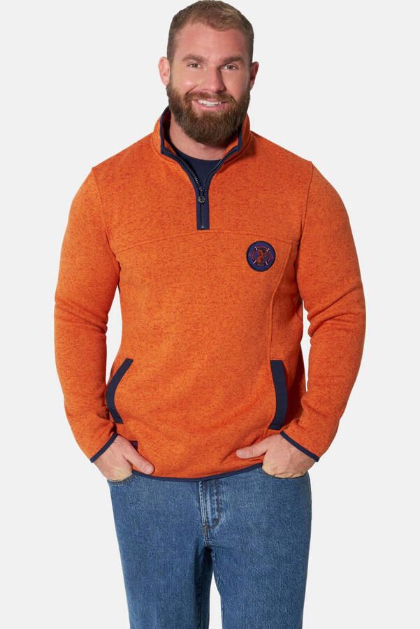 Jan Vanderstorm trui Plus Size oranje