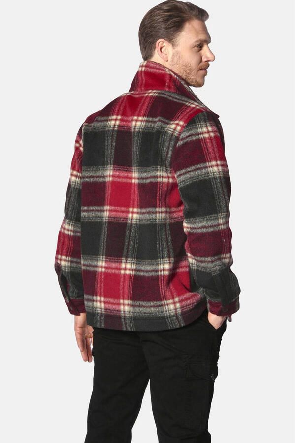 Jan Vanderstorm tussenjas FINNLEIV Plus Size rood