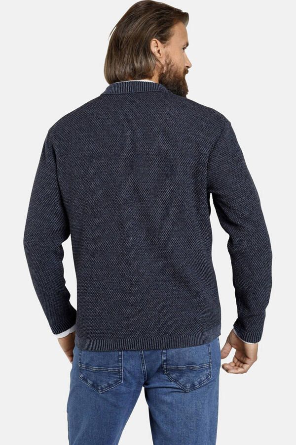 Jan Vanderstorm Vest ASGER licht gebreid colbert