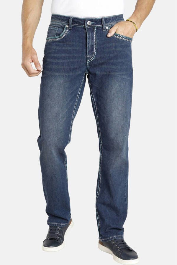 Jan Vanderstorm loose fit jeans MORTEN Plus Size blauw