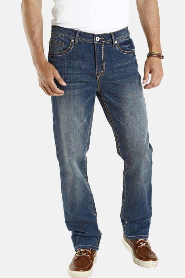 Jan Vanderstorm loose fit jeans Plus Size JANI blauw