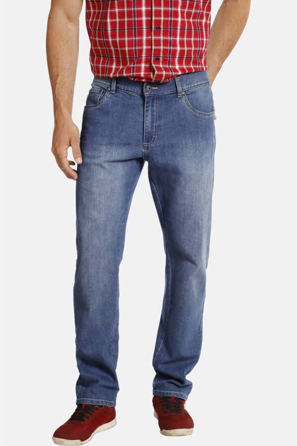 Jan Vanderstorm loose fit jeans SAKU Plus Size blauw