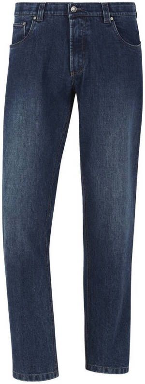 Jan Vanderstorm loose fit jeans STANLY Plus Size donkerblauw