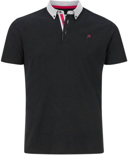 Jan Vanderstorm Poloshirt NJAL met button downkraag