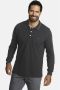 Jan Vanderstorm regular fit polo ELLIS Plus Size donkergrijs - Thumbnail 1