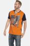 Jan Vanderstorm oversized T-shirt MUNIBERT Plus Size oranje - Thumbnail 1