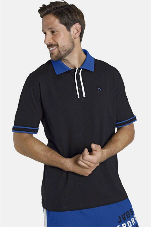 Jan Vanderstorm Poloshirt ISFRIED zacht katoen comfort fit