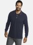 Jan Vanderstorm regular fit polo ELLIS Plus Size donkerblauw - Thumbnail 1