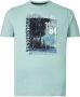 Jan Vanderstorm regular fit T-shirt FLYKS Plus Size turquoise - Thumbnail 1