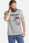 Jan Vanderstorm T shirt SÖLVE robuuste katoen jersey - Thumbnail 1