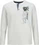 Jan Vanderstorm sweater REGINALD Plus Size met printopdruk wit - Thumbnail 1