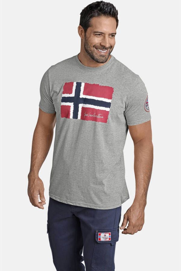 Jan Vanderstorm T-shirt ARIOWIST Plus Size (set van 2)