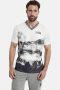 Jan Vanderstorm T-shirt JADON Plus Size met printopdruk wit - Thumbnail 1