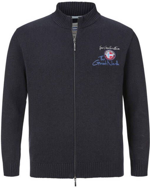 Jan Vanderstorm Vest OLAV met tweewegritssluiting