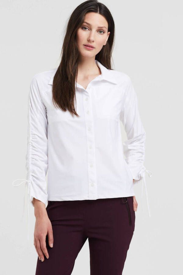Jane Lushka blouse Regina van travelstof wit