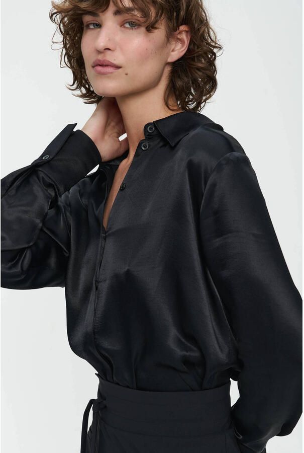 Jane Lushka blouse Sofi donkerblauw - Foto 2