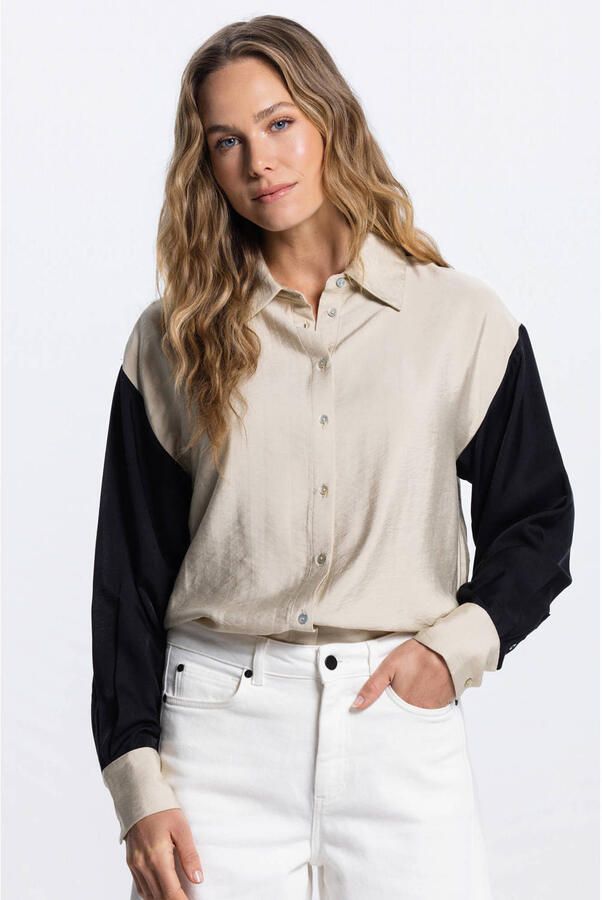 JANSEN Amsterdam blouse beige