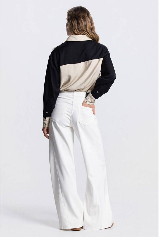 JANSEN Amsterdam blouse beige - Foto 2