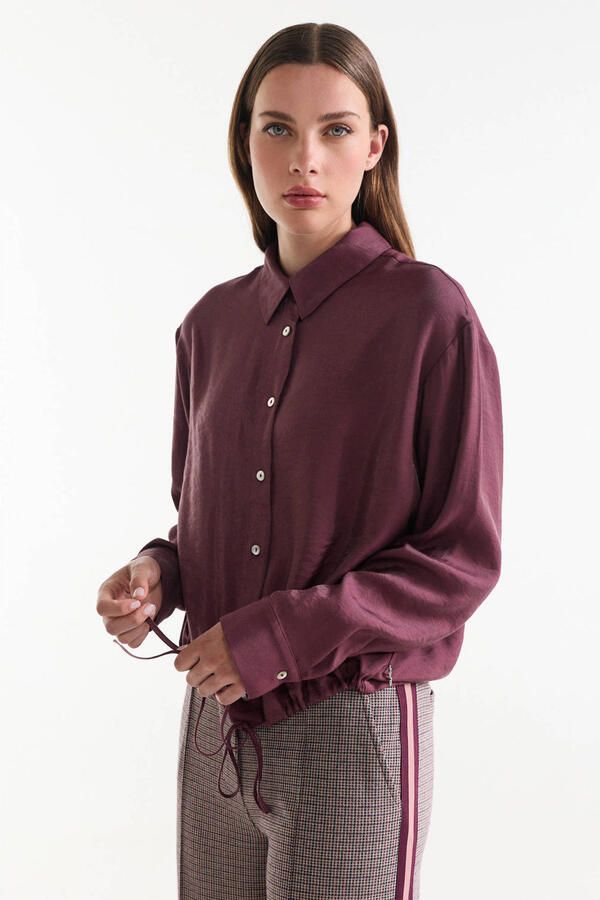 Jansen Amsterdam Blouse Inez Blouse LWS709 Wine