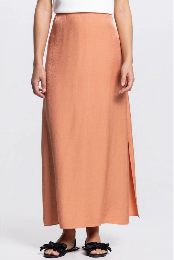JANSEN Amsterdam maxi rok oranje