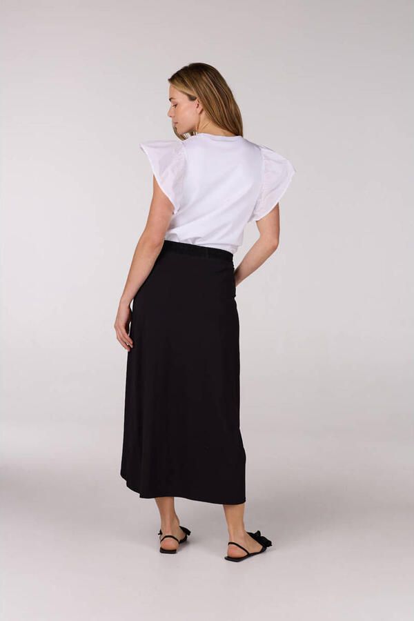 JANSEN AMSTERDAM Dames Rokken Falta Rok V 663 Zwart - Foto 5