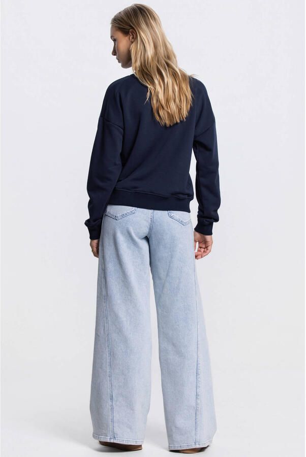 JANSEN Amsterdam sweater donkerblauw - Foto 2