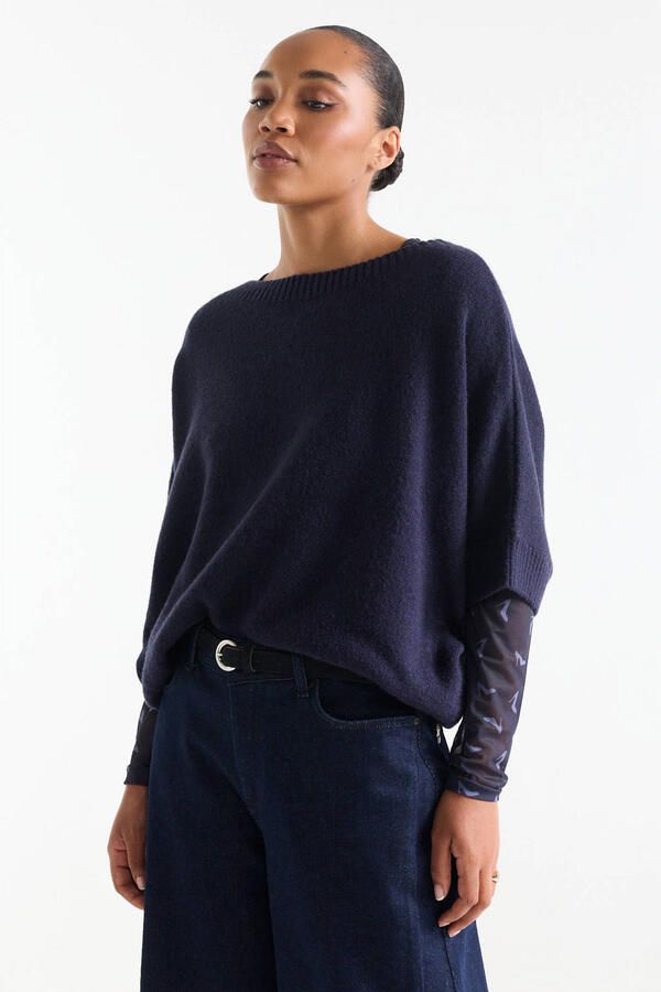 JANSEN Amsterdam sweater donkerblauw