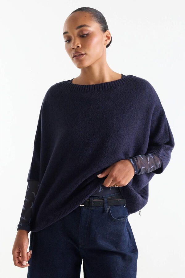 JANSEN Amsterdam sweater donkerblauw - Foto 3