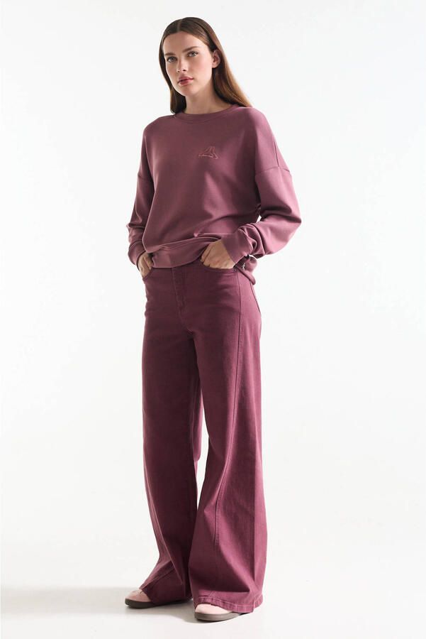 Jansen Amsterdam Sweaters Alicia Trui SW156 Wine - Foto 3