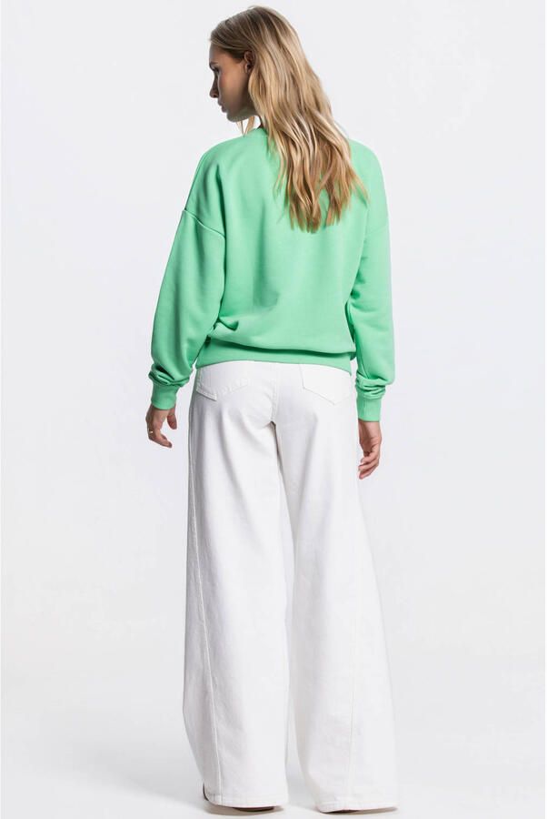 JANSEN Amsterdam sweater groen - Foto 2