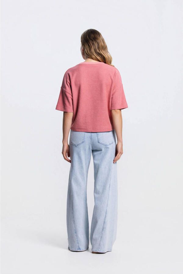 JANSEN Amsterdam sweater oudroze - Foto 3
