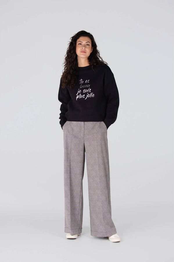 Jansen Amsterdam Sweater Kiara SW161 Black