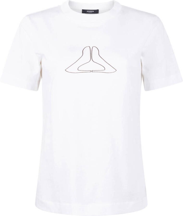 JANSEN Amsterdam T-shirt ecru - Foto 2