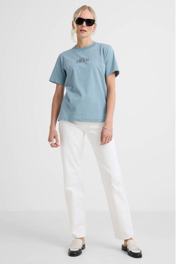 JANSEN Amsterdam T-shirt turquoise - Foto 3
