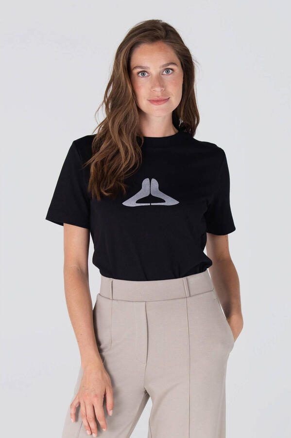 JANSEN Amsterdam T-shirt zwart - Foto 3