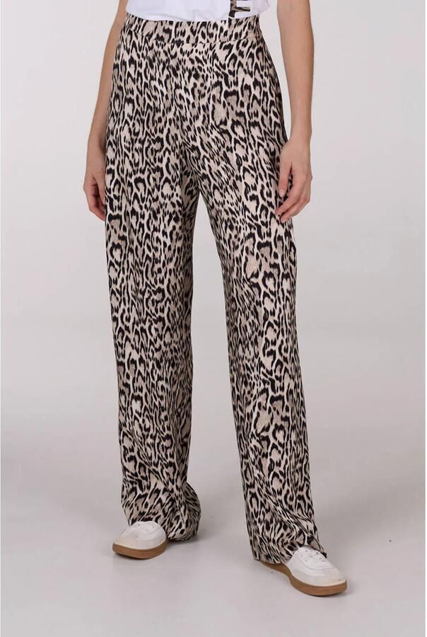 JANSEN AMSTERDAM Dames Broeken Romana Broek Wa 429 Wide Long Wit - Foto 7