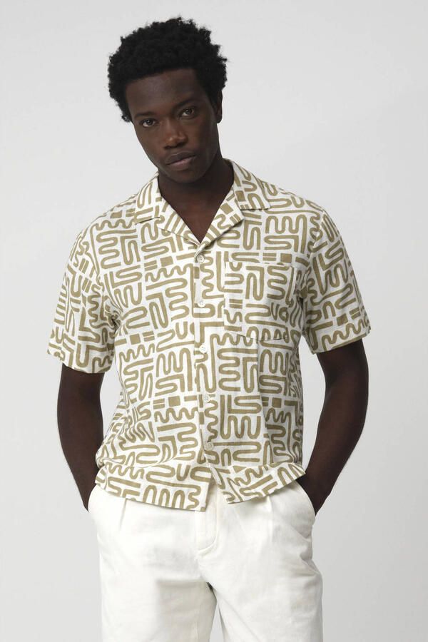 J.c. rags Alberto Casual Heren Overhemd KM