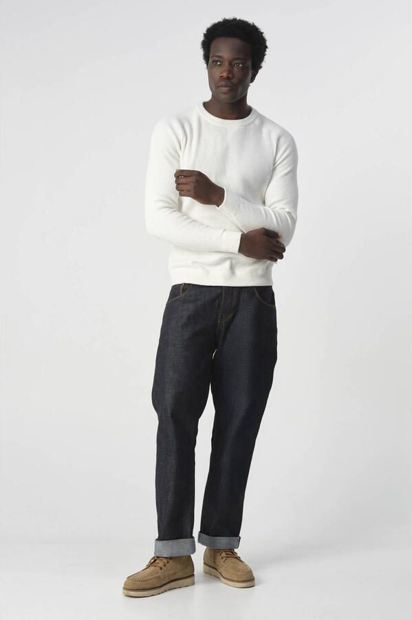 JC RAGS Heren Truien & Vesten Ramil Wit - Foto 5