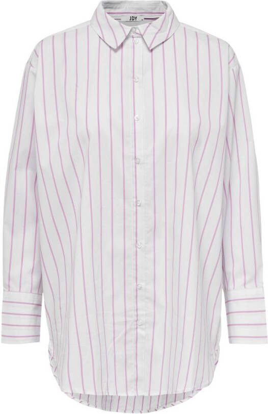 JDY blouse wit roze