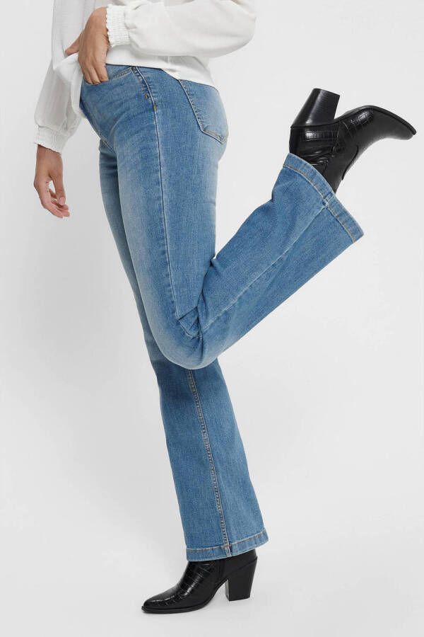 Jacqueline de Yong Flared Vaquero Jeans voor Dames Blue Dames