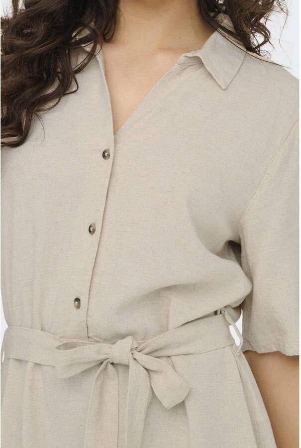 JDY Blousejurk SAY 2 4 MIDI SHIRT DRESS WVN NOOS
