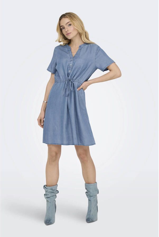 JDY A-lijn jurk medium blue denim - Foto 2