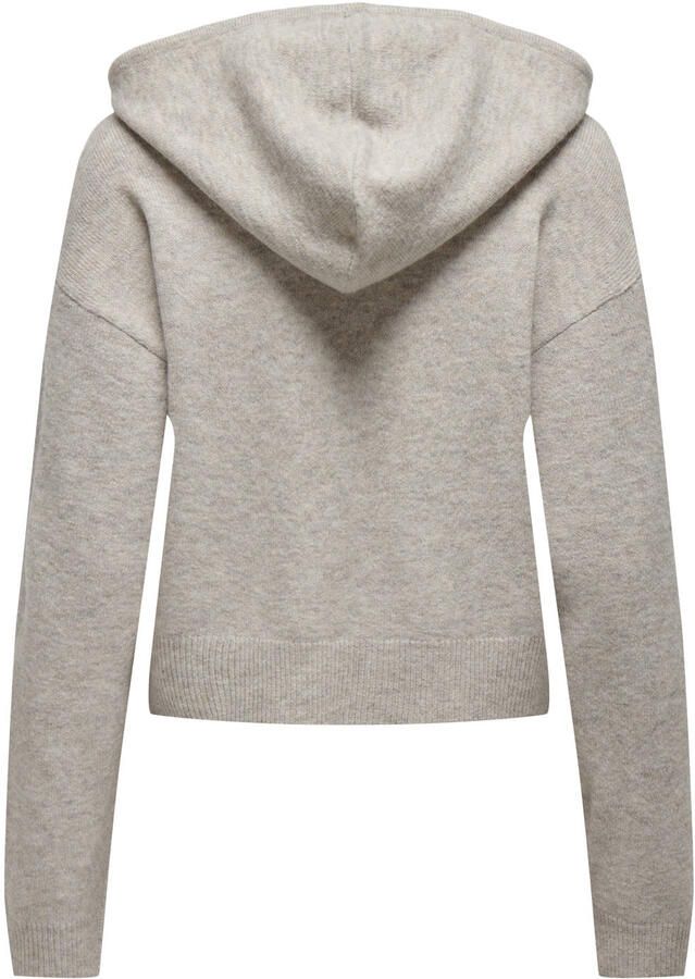 JDY Capuchontrui RUE LIFE L S SHORT HOOD PUL KNT NOOS - Foto 2